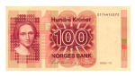 100 крон (Pick: # 43) 1993 1993 года (Норвегия) #1